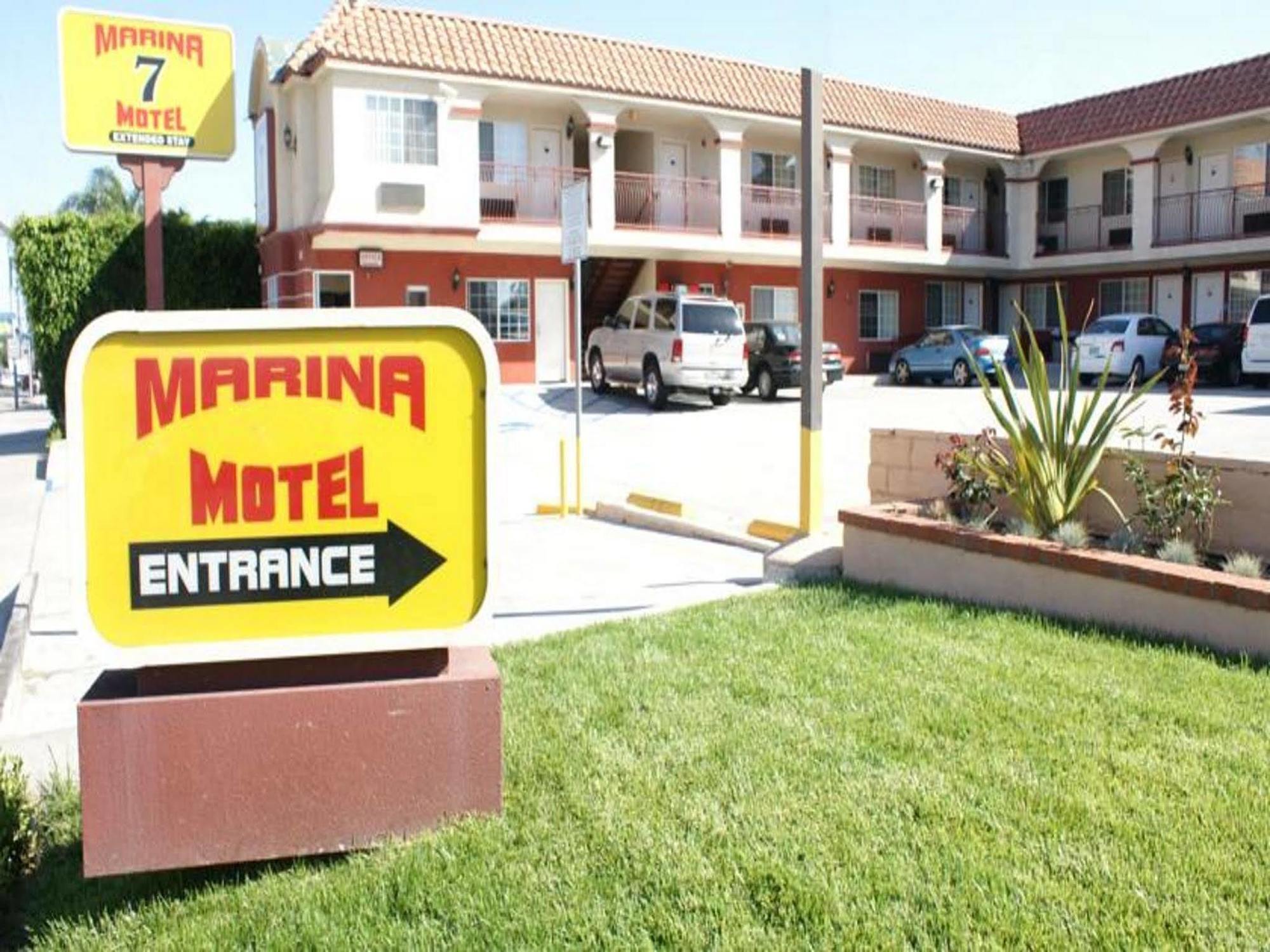 Marina 7 Motel Los Angeles Exterior foto